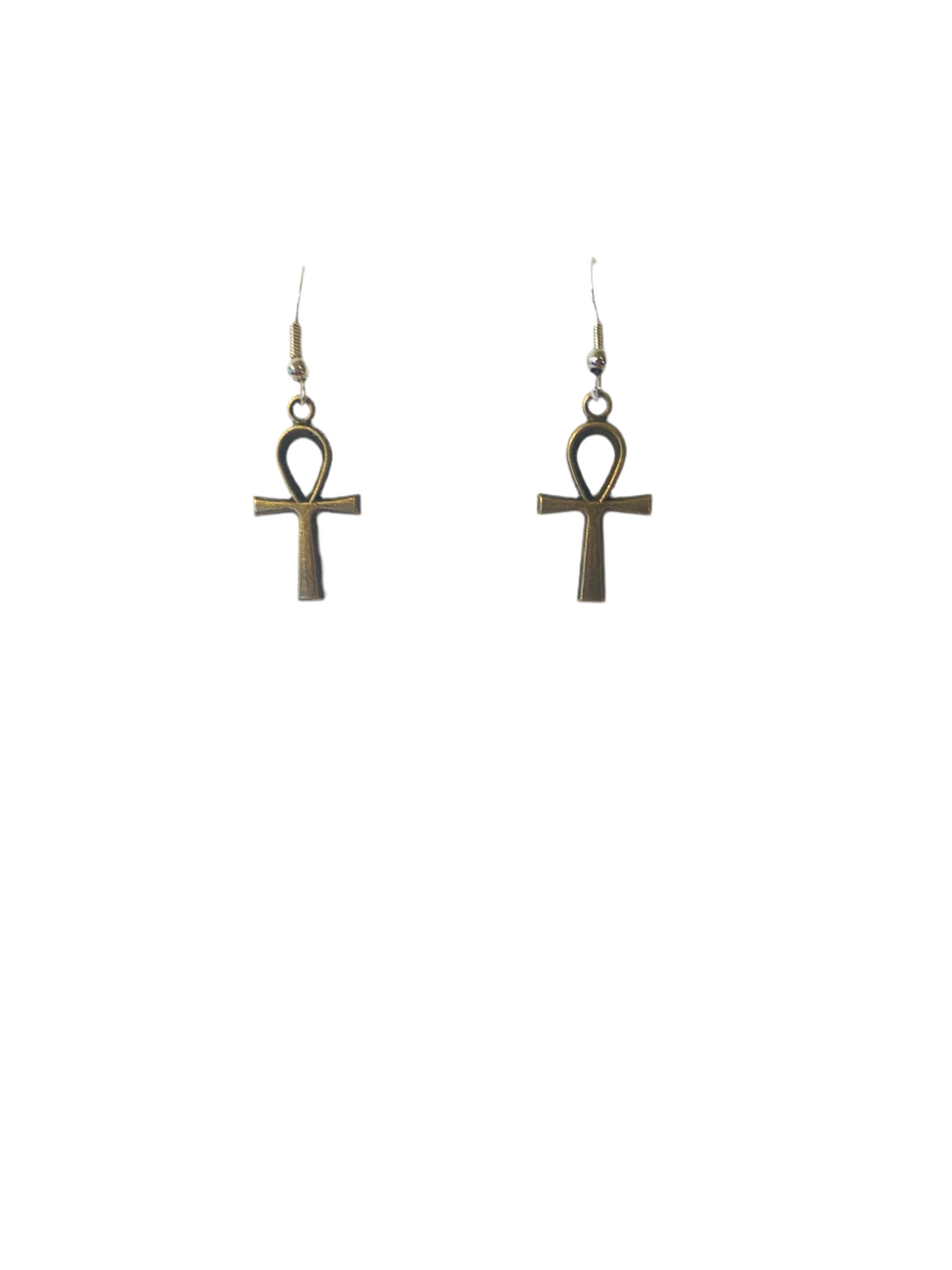 Ankh earrings
