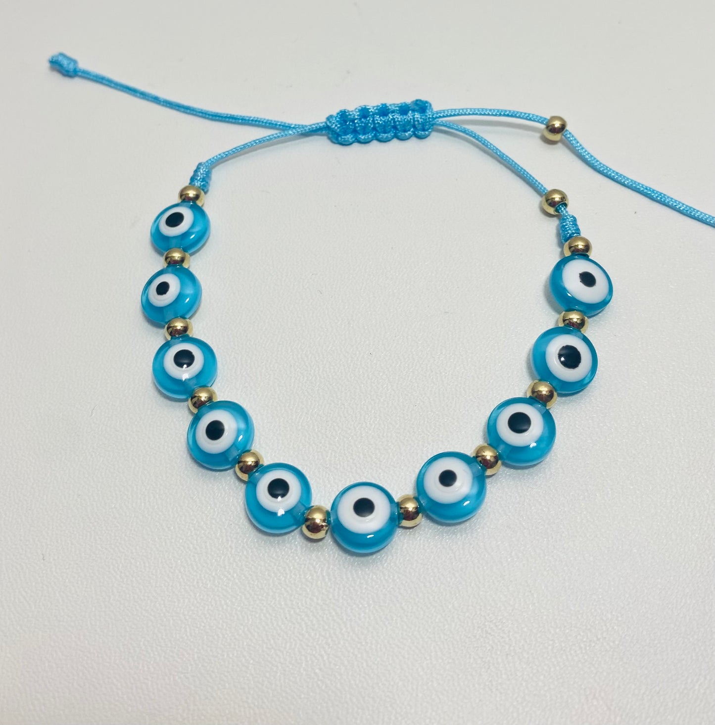 turquoise evil eye bracelet