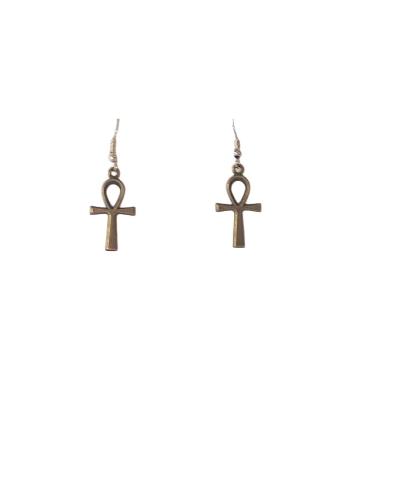 Ankh earrings
