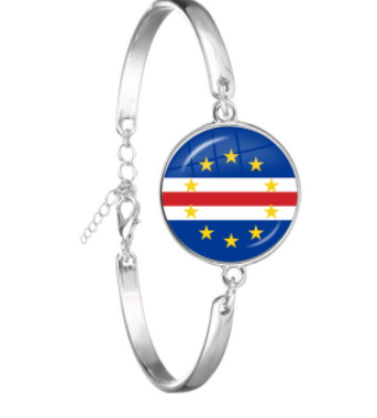 Cape Verde Flag adjustable bangel