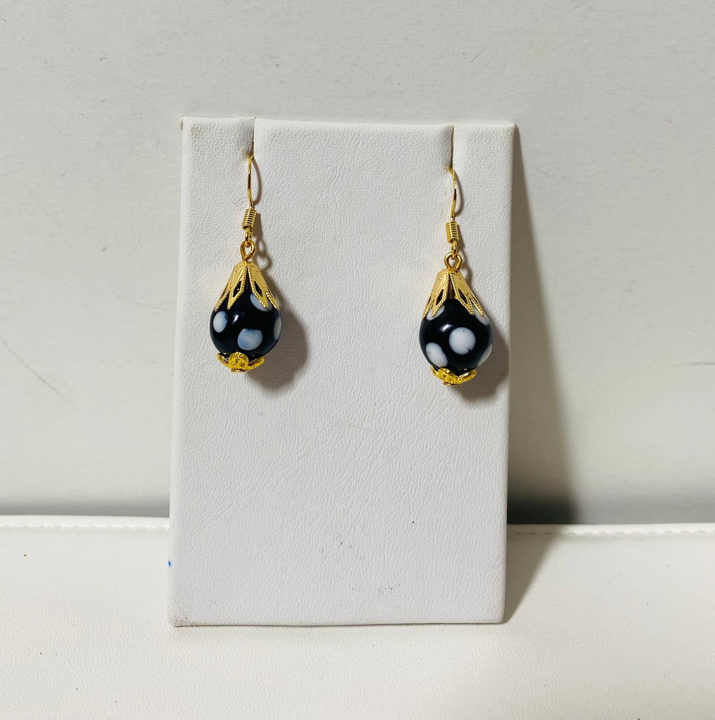 Gold plated contadiojo earrings