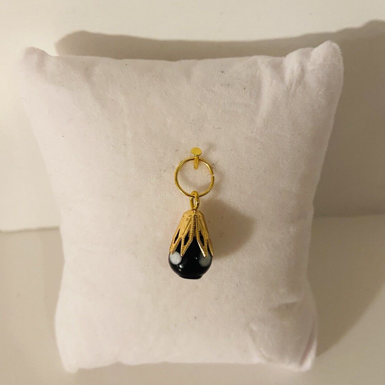 Gold Plated single contadiojo bead