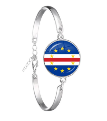 Cape Verde Flag adjustable bangel